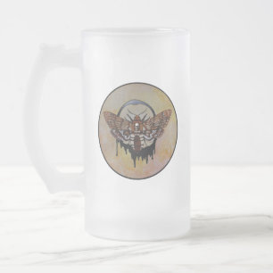Doodse Hawk Moth Matglas Bierpul