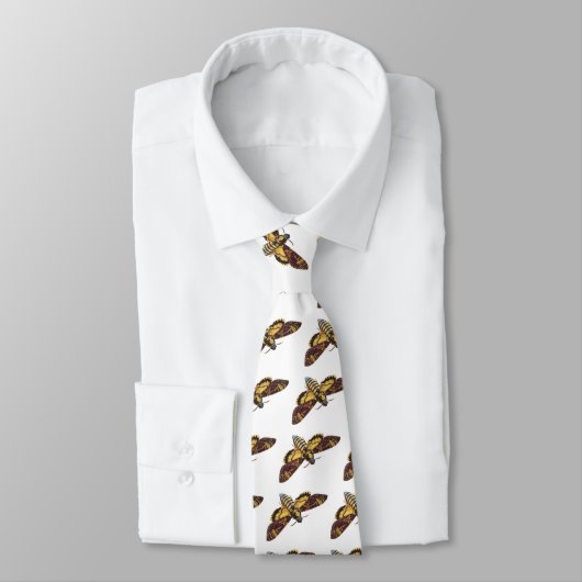 Doodse Hawk Moth Stropdas (Gebonden)