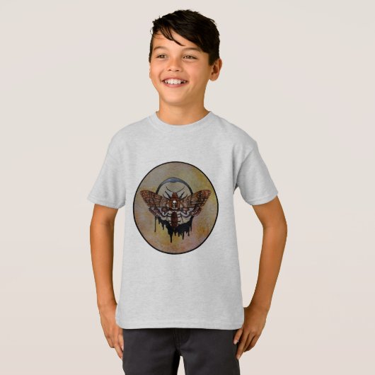 Doodse Hawk Moth T-shirt (Voorkant volledig)