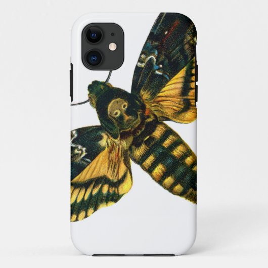 Doodse hoofdmoth Case-Mate iPhone case (Achterkant)