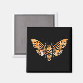 Doodse hoofdmoth magneet (Voorkant / Achterkant)