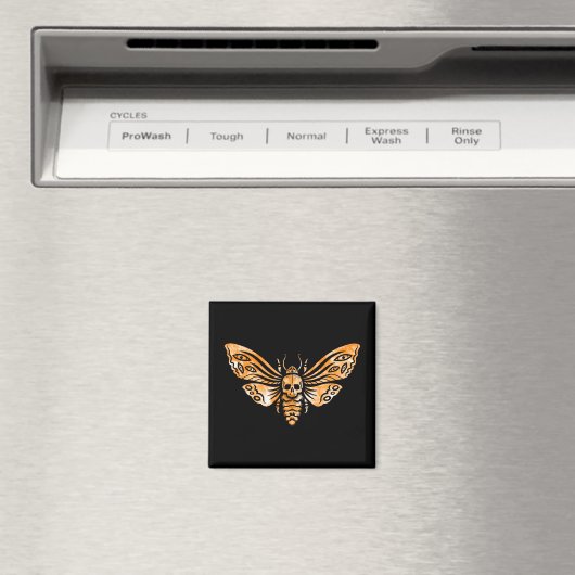 Doodse hoofdmoth magneet (Insitu (Vaatwasser))