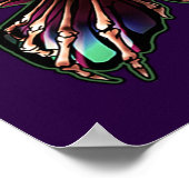 Doodse hoofdmoth poster (Hoek)