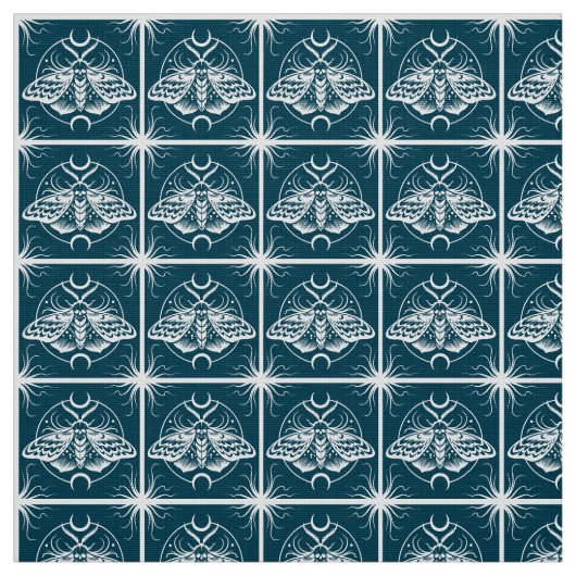 Doodse hoofdmoth stof (Swatch)