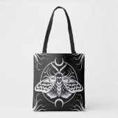 Doodse hoofdmoth tote bag (Voorkant)