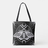 Doodse hoofdmoth tote bag (Achterkant)