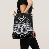Doodse hoofdmoth tote bag (Dichtbij)