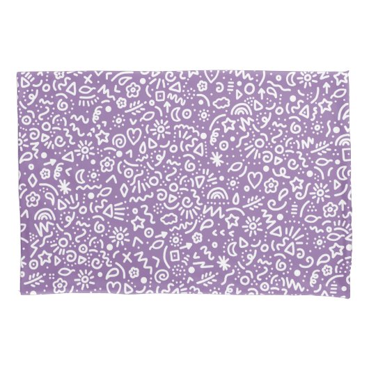 Doodsen! Amethyst Orchid Paars Pillowcase Kussensloop (Voorkant)
