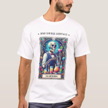 Doodserieus Cocktails Tarot Barman Skelet