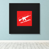 Doodsheid doden canvas afdruk (Insitu (Houten vloer))