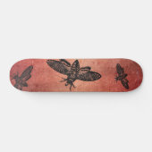 Doodshoofd Hawk Moth Skateboard (Horizontaal)