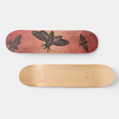 Doodshoofd Hawk Moth Skateboard (Horizontaal)