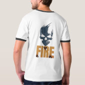 doodshoofd t-shirt (Achterkant volledig)