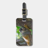 Doodshoofdaapjes in Manuel Antonio NP - Costa Rica Bagagelabel (Voorkant verticaal)