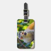 Doodshoofdaapjes in Manuel Antonio NP - Costa Rica Bagagelabel (Voorkant verticaal)