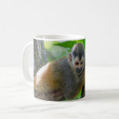 Doodshoofdaapjes in Manuel Antonio NP - Costa Rica Koffiemok (Voorkant links)