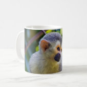 Doodshoofdaapjes in Manuel Antonio NP - Costa Rica Koffiemok (Voorkant links)