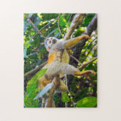 Doodshoofdaapjes in Manuel Antonio NP - Costa Rica Legpuzzel (Verticaal)