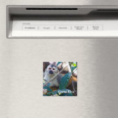 Doodshoofdaapjes in Manuel Antonio NP - Costa Rica Magneet (Insitu (Vaatwasser))