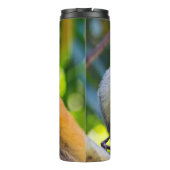 Doodshoofdaapjes in Manuel Antonio NP - Costa Rica Thermosbeker (Achterkant)