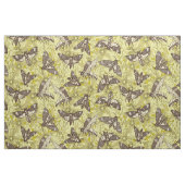 Doodshoofdpijlstaart chartreuse stof (Fat Quarter)
