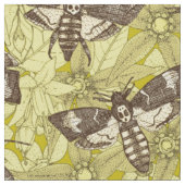 Doodshoofdpijlstaart chartreuse stof (Close Up)