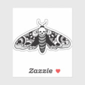 Doodshoofdsjwaerm Sticker (Vel)