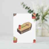 doodskist emojis briefkaart (Staand voorkant)