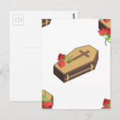 doodskist emojis briefkaart (Voorkant / Achterkant)