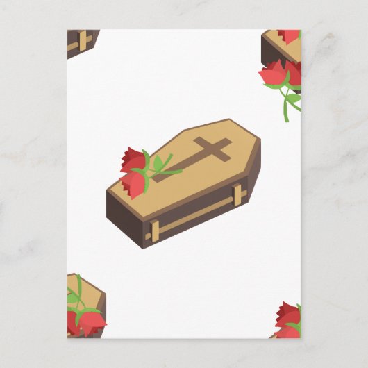 doodskist emojis briefkaart (Voorkant)