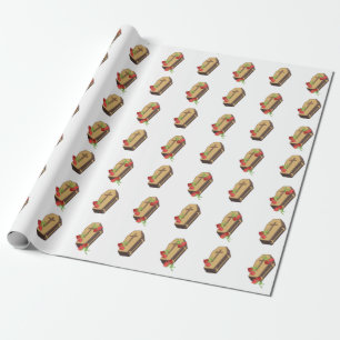 doodskist emojis cadeaupapier