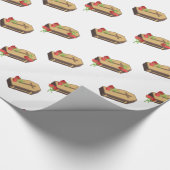 doodskist emojis cadeaupapier (Hoek)