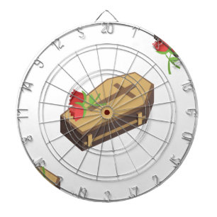 doodskist emojis dartbord