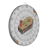 doodskist emojis dartbord (Voorkant Links)