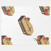 doodskist emojis deken (Voorkant (Horizontaal))