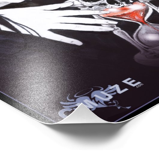 doodskist foto afdruk (Hoek)