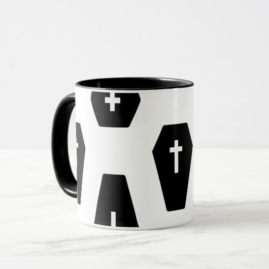 doodskisten mok (Voorkant links)