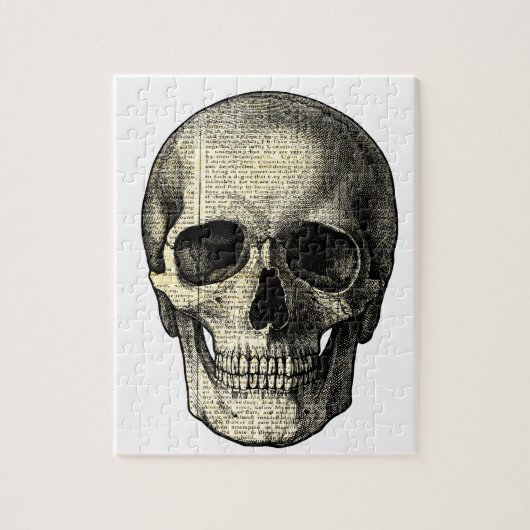 doodskop legpuzzel (Verticaal)
