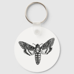 Doodskop Moth Sleutelhanger