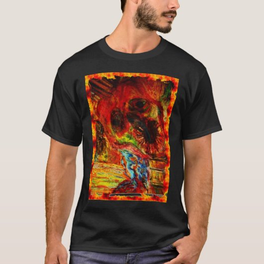 doodskop t-shirt (Voorkant)