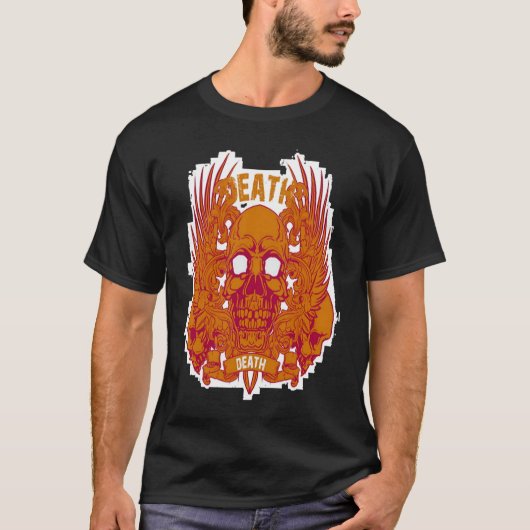 doodskop t-shirt (Voorkant)