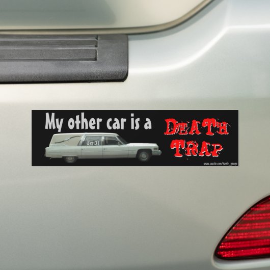Doodslag Bumpersticker (Op auto)