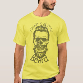doodsoorzaak hipster citnever cut beard mous t-shirt
