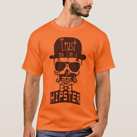 doodsoorzaak hipster cittrust me snor c t-shirt (Voorkant)