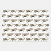 Doodsparend kunstschildpad - Reizen Inpakpapier Vel (Voorkant 2)