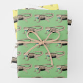 Doodsparend kunstschildpad - Reizen Inpakpapier Vel (In situ)