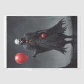 Doodspel met luchtballon ook tissuepapier (Voorkant)