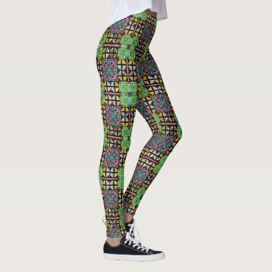 "Doodsspel" Leggings (Rechts)