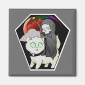 doodsstrijd magneet (Voorkant)