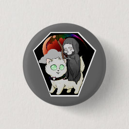 doodsstrijd ronde button 3,2 cm